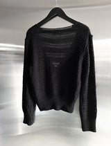Flobe Deep V-Neck Net Knit