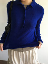 Elle Slim Collar Knit (4color)