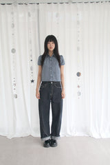Wave point denim