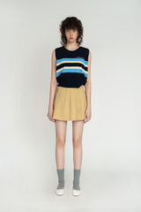 New roman skirt_mustard