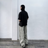 Herringbone Textured Structural Trousers