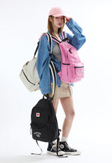 OCYN BASIC EMB BACK PACK_PINK