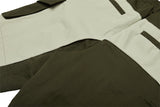 SYMBOL EMBROIDERY SHORTS PANTS [KHAKI]