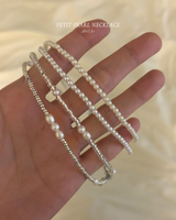 Petit Pearl Necklace (2 color)