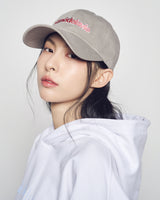 26SS TWO COLOR EMBROIDERY BASIC BALL CAP