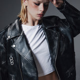 4D RIDER JACKET-DUSTY BLACK