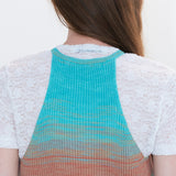 Sunset halter neck dress mint