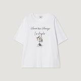 Gelato Graphic Oversized T-shirt