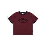BUILT STANDARD Cool Cotton Crop Ringer Short Sleeve (SRCSTD-0256)