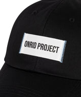 Logo Label Ball Cap - Black