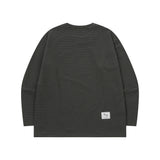 CLE ストライプルーズフィットロングスリーブTシャツ UNISEX (2COLOR)