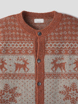 Cowichan round cardigan 3color