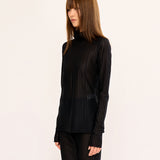 See-through Body Top - Black
