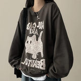 Alk ビンテージキャットスウェットシャツ