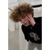 HUKE Logo Grey Half zip-up MTM