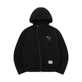 ベールアンバランス2wayフードジップアップ UNISEX