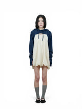 HOOD BOLERO (NAVY)