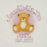 24FW BLUR SKETCH BEAR SHORT SLEEVE T-SHIRT CREAM 