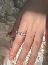 (Open Ring)Creamy Cabochon Ring