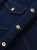 Western crop denim shirts jacket