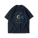 DAKYAM 2025S/S Starry Sky Guiding Light Printing T-shirt