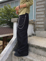 Stain Non-Fade Flare Denim Pants 2C