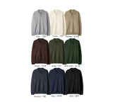 LMN Little Modal 3 Button Collar Knitwear (9 colors)