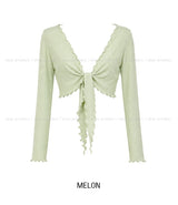 Needs Tie Bolero Cardigan