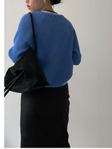Hachi Raglan Knit Zip-Up Cardigan