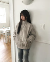 Ruhen ミニマルへリントンジャケット