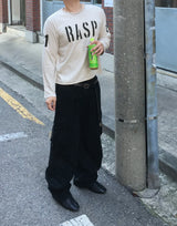 No.1866 RASPカッティング クロップ T (3color)