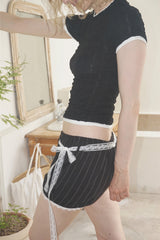 Stripe bubble bloomers