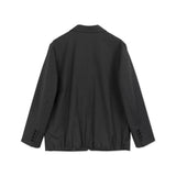 BACK STRING CHARCOAL OVERFIT BLAZER