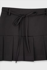 PLEATS SKIRT (GREY)