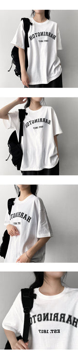 ハリントンショートスリーブTシャツ