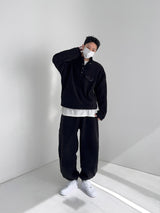 OR Snap Fleece Jogger Set-up(4C)