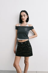agクロスTシャツ (dark grey)