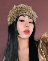 ラクーンプットターバンヘアバンド
