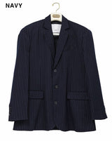PAPERMOON PIN STRIPE BLAZER JACKET