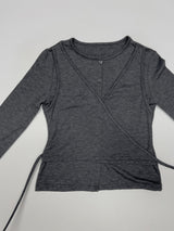 [Brushed Lining] ポエラップビスチェTシャツ