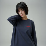 MELLOW MOMENT PLAIN T-SHIRT (Navy)