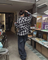 (UNISEX) ブリーウェスタンチェックシャツ