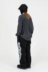 Rhode in Black Washed Long Sleeve T-Shirt