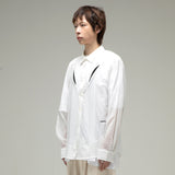GS007 Smile Nylon Shirt (WHITE)