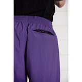 LOGO NYLON SHORT / PURPLE