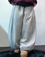 フォーマルバルーンサイドピンタックロングパンツ 🤍🩶🖤2SIZE/3COLOR