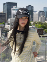 Lucky Clover Cap-Black