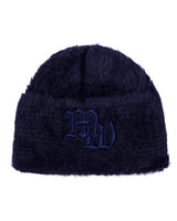 Mwoong Symbol Logo Fur Beanie(NAVY)