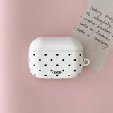 ホワイトドット AirPods ケース