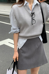 [Lè made/7,000 Sold] ルメイド ベーシック Vネック ベスト
